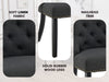 Dining Chair Charcoal X2