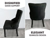 Dining Chair Charcoal X2