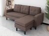 Northland Corner Sofa  Espresso