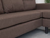 Northland Corner Sofa  Espresso