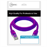 DS PB Cruxtec 2m Cat6 Ethernet Cable -  Purple Color