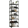 DS BS 7 Tiers Tall Shoe Rack Storage Shelf