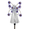 DS BS  Solar Angel Garden Stake Lights-Purple