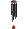 DS BS Large Aluminium Wind Chimes 93CM - Black