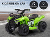 DS Ride On Car ATV Green