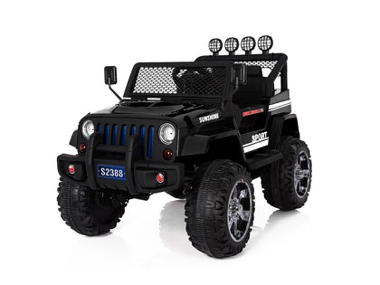 Kids Ride On Jeep Toys Car Black Color