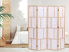 Room divider C M9 4panel Natural