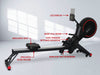 Rowing machine Air And Magnetic Resistance System