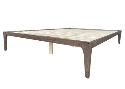 Samuel King Bedframe - Walnut