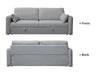 Profonde Sofa Bed Grey