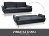 Gyllene Velvet Sofa Bed