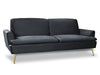 Gyllene Velvet Sofa Bed