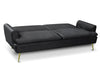 Gyllene Velvet Sofa Bed