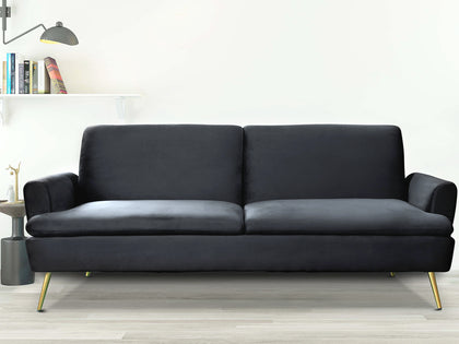 Gyllene Velvet Sofa Bed