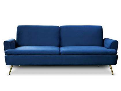 Gyllene Velvet Sofa Bed