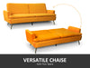 Gyllene Velvet Sofa Bed