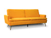 Gyllene Velvet Sofa Bed