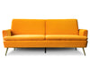 Gyllene Velvet Sofa Bed