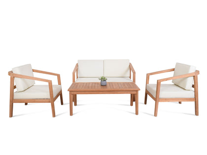 Jason Outdoor Teak Sofa Set