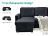 Enkel Pull Out Sofa Black