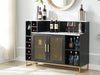 Wine Cabinet Black