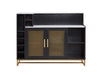 Wine Cabinet Black