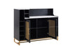 Wine Cabinet Black