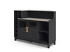 Wine Cabinet Black