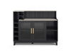 Wine Cabinet Black