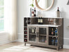 Wine Cabinet Grey