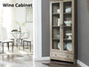 Wine Cabinet Grey