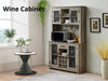 Wine Cabinet Grey