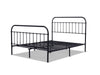 Darcy High Back Queen Bed Frame - Black