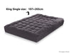 Bamboo Charcoal Topper king single 107x203