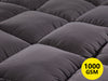 Bamboo Charcoal Topper king single 107x203