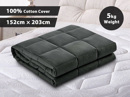 Weighted Blanket 5KG + Blanket Cover