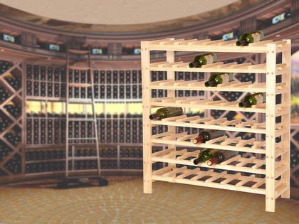 Wine Rack 64 Bottles