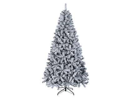 Flocked PVC Christmas Tree - 7FT