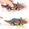 DS BS 6 Pack Pull Back Dinosaur Toys Race Car Set