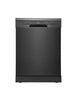 Midea 14 Place Setting Dishwasher Black Steel JHDW143BK