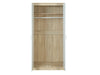 Bardalona 2-Door Wardrobe White