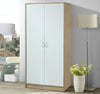 Bardalona 2-Door Wardrobe White