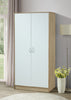 Bardalona 2-Door Wardrobe White