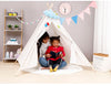 DS BS Kids Natural Cotton Teepee Play Tent