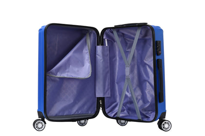 Luggage Set 3pcs Diamond Blue