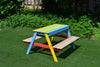 Children's Wooden Sandpit Bench With Basin