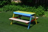 Children's Wooden Sandpit Bench With Basin