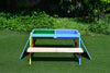 Children's Wooden Sandpit Bench With Basin