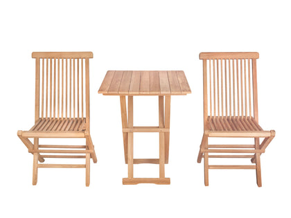 Outdoor Teak Square TableSet