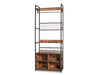 Laina Garment Rack With Shelves